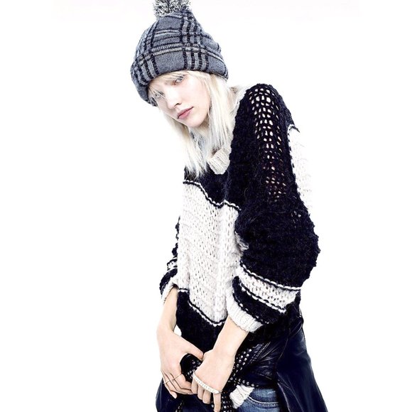 FREE PEOPLE 'Side By Side' Wool Pullover - Picture 1 of 6